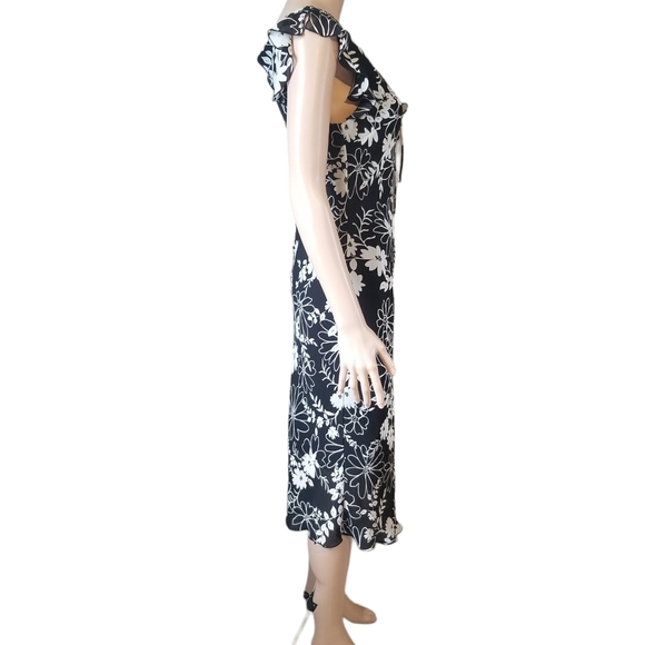 Vintage Smart Set Floral Midi Dress - Picture 5 of 8
